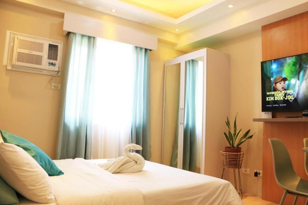 Joyful Hub With Netflix At Sunvida Aparthotel Cebu Eksteriør bilde